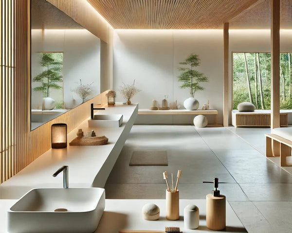 Bathroom - Leaf & Stone