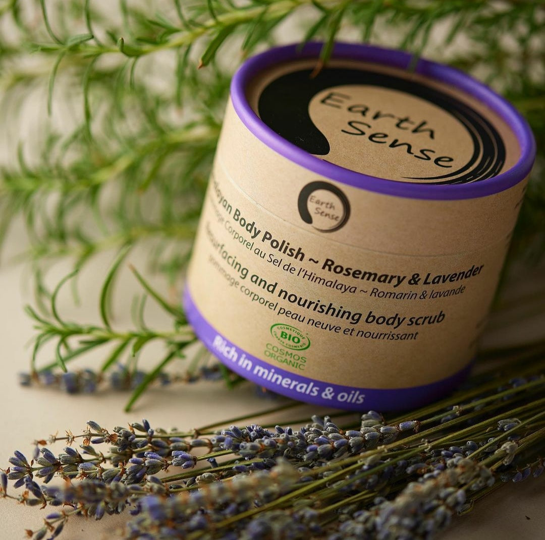 Organic Certified Body Polish Exfoliant - Lavender & Rosemary 200ml - 1 piece-4