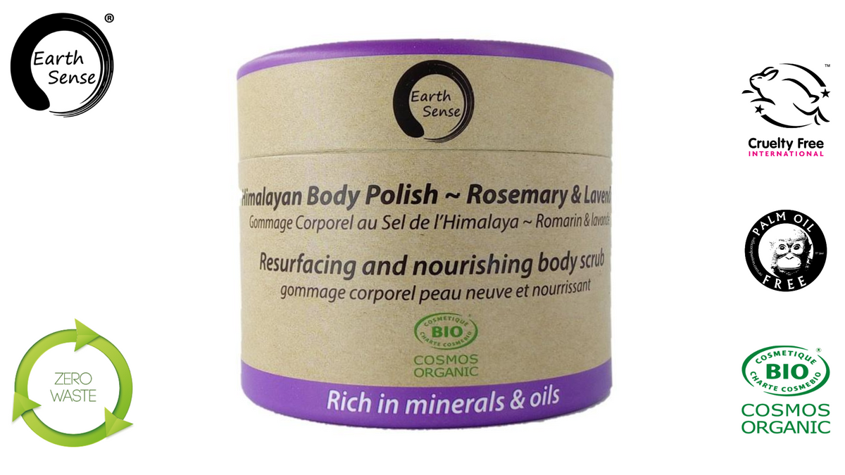 Organic Certified Body Polish Exfoliant - Lavender & Rosemary 200ml - 1 piece-0