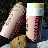 Organic Certified Natural Deodorant - Jasmine 100ml - I piece - 100% recycled paper packaging-1