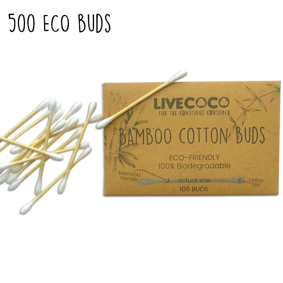 Bamboo Cotton Buds - Leaf & Stone