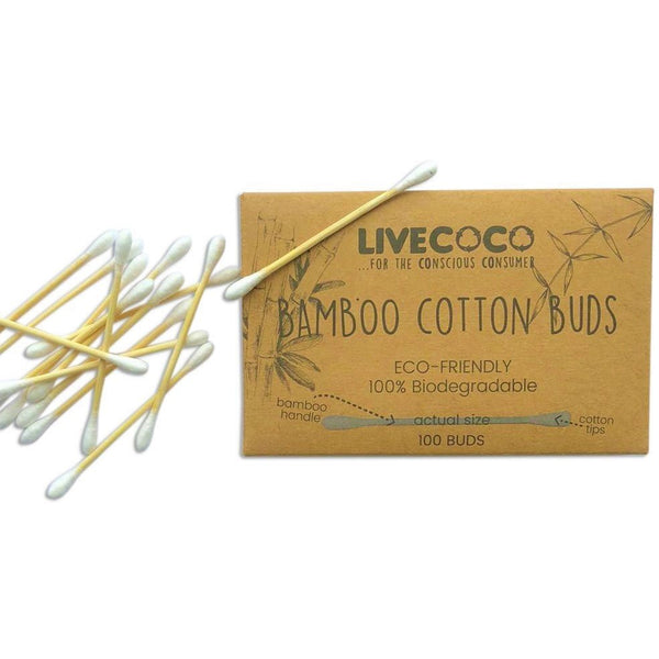 Bamboo Cotton Buds - Leaf & Stone