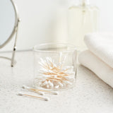 Bamboo Cotton Buds | Eco Cotton Swabs (200 Pieces) - Leaf & Stone