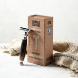 Bamboo Safety Razor | Reusable Bamboo Razor - Leaf & Stone