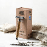 Bamboo Safety Razor | Reusable Bamboo Razor - Leaf & Stone