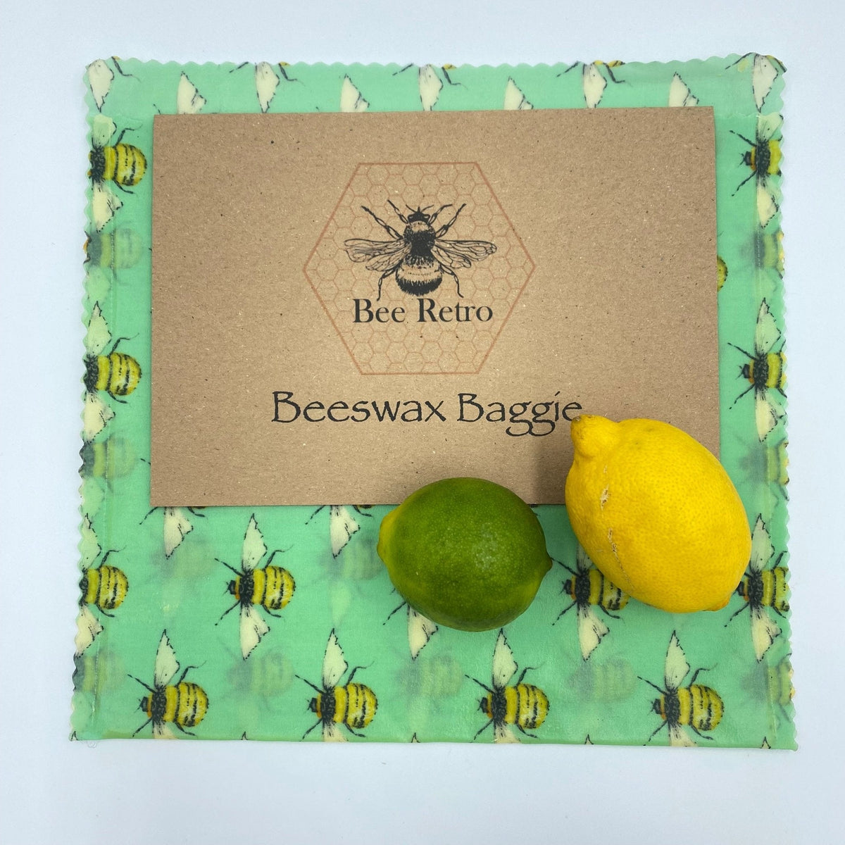 Beeswax Baggie - Bread and Veg size 35x 45 - Leaf & Stone