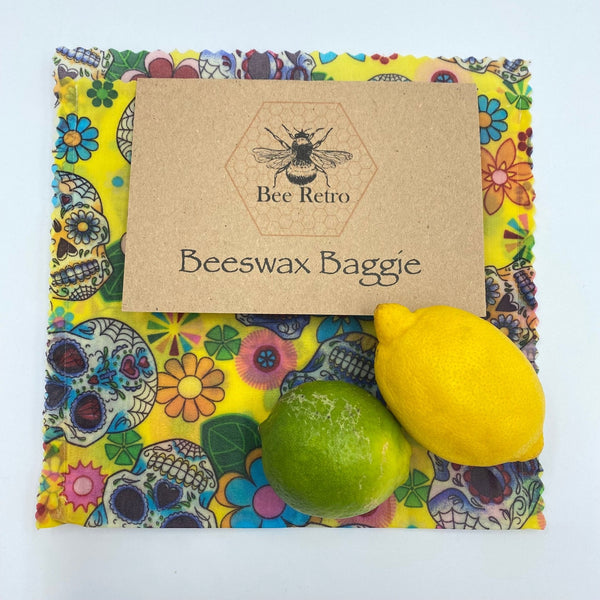 Beeswax Baggie - Bread and Veg size 35x 45 - Leaf & Stone