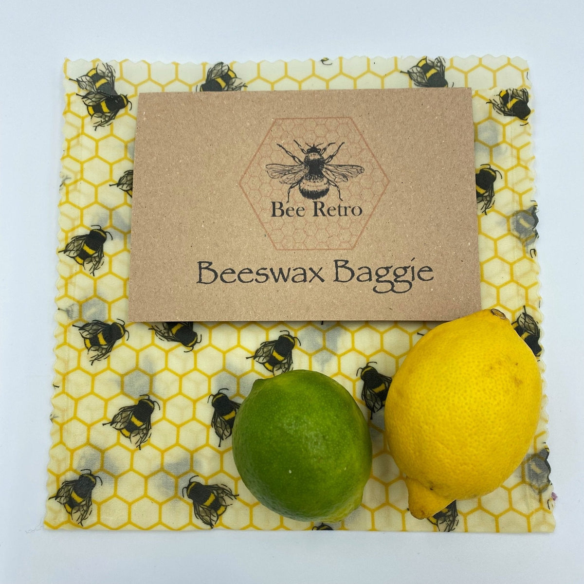 Beeswax Baggie - Bread and Veg size 35x 45 - Leaf & Stone