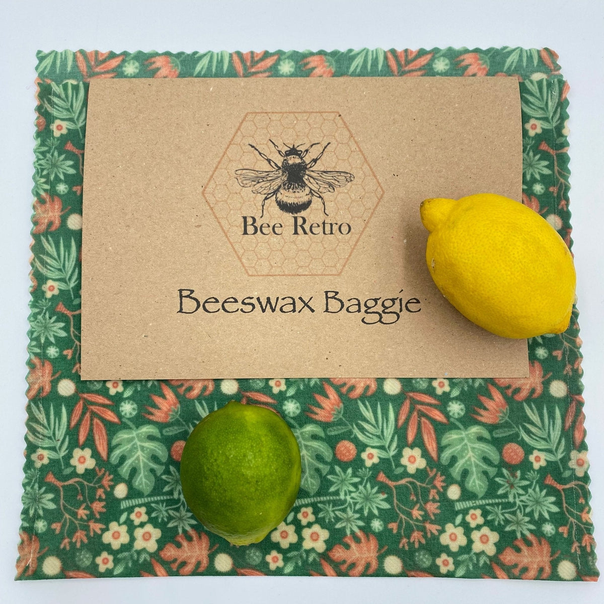 Beeswax Baggie - Salad size (25 x 25 cm) - Leaf & Stone