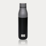 Reusable Stainless Steel Water Bottle (Matt Effect Black)-5