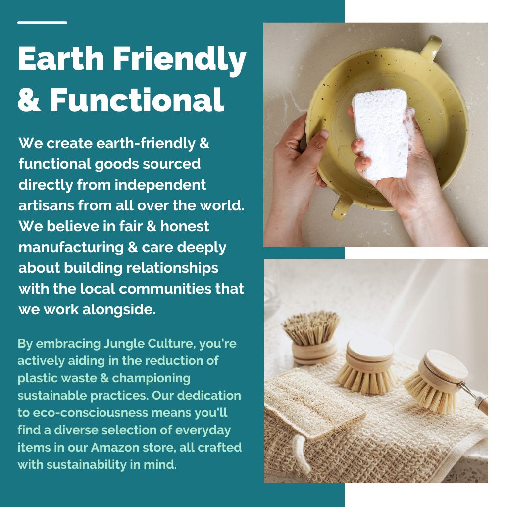 Eco Dish Sponges | Pack of 4 - Leaf & Stone