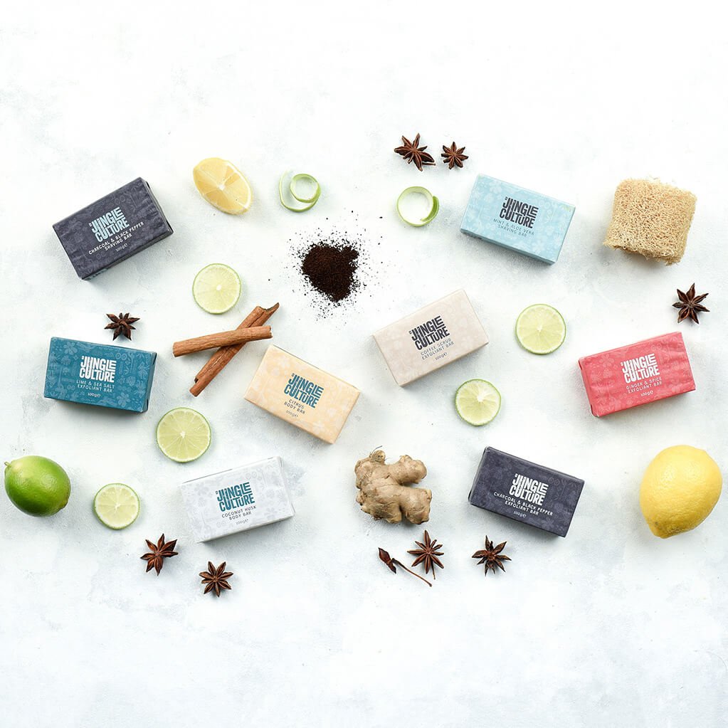 Ginger & Spice Natural Exfoliant Bar - Leaf & Stone