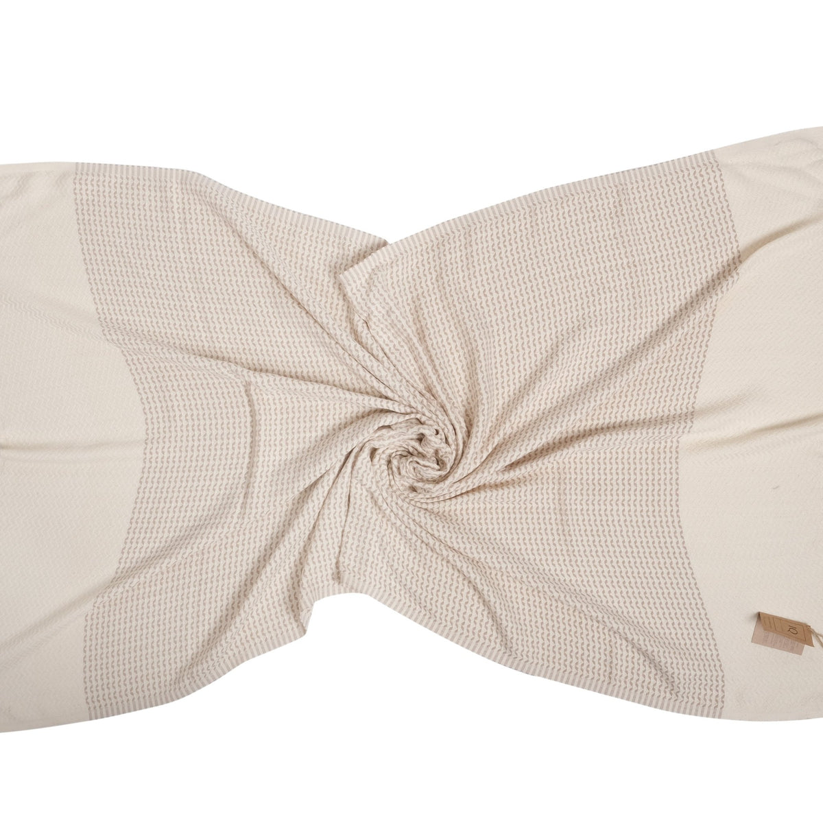 Hammam Towel | Sauna Towel | Beach Towel | Colombia | Beige | 180x95 cm - Leaf & Stone