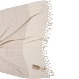 Hammam Towel | Sauna Towel | Beach Towel | Colombia | Beige | 180x95 cm - Leaf & Stone